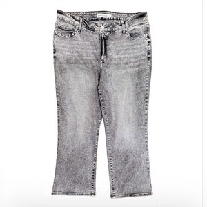 NWOT 20W Rebecca Minkoff High Rise Acid Wash Black Jeans